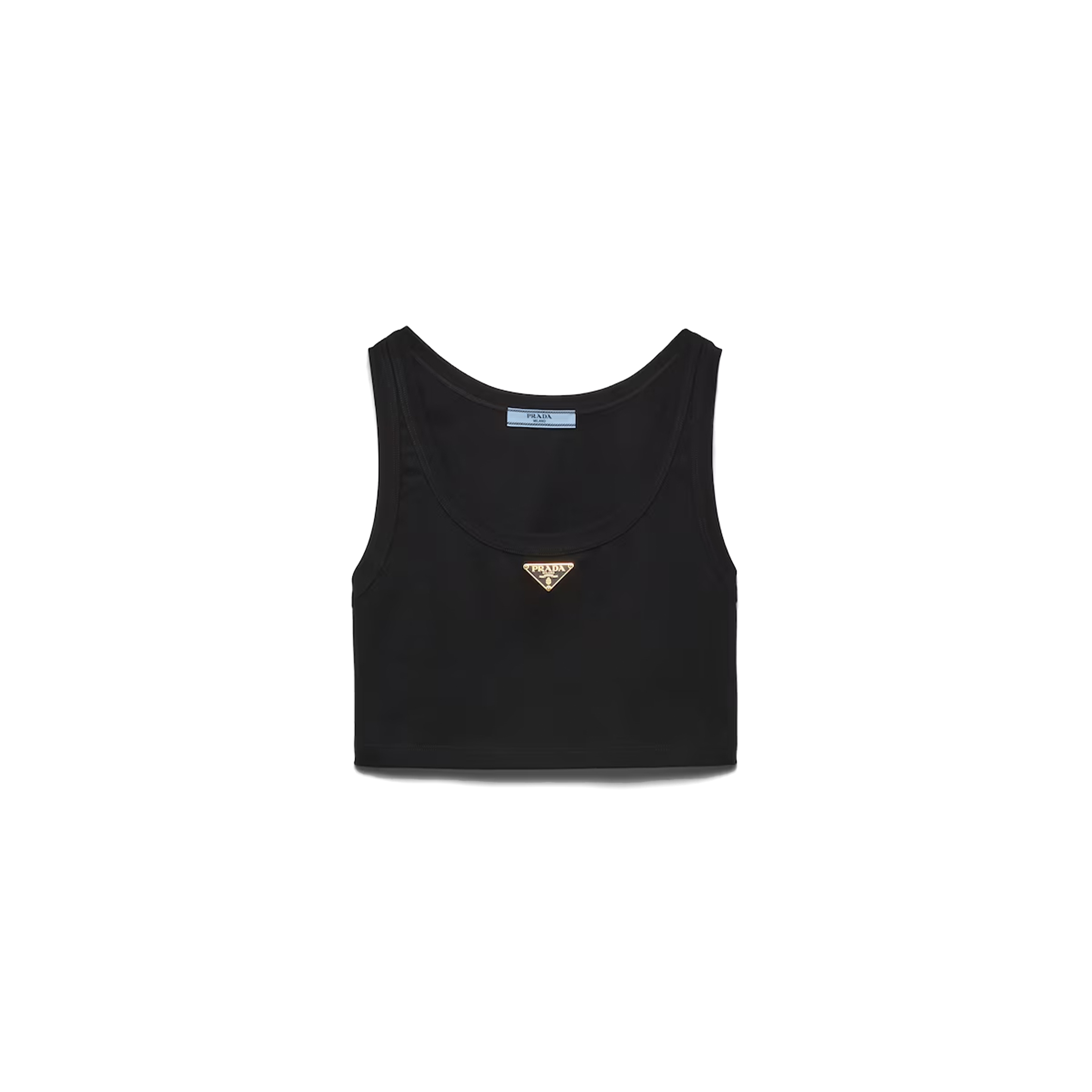 Pra*a jersey cropped top 39546c